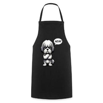Nein Shih tzu Shih tzus Shih tzu Besitzer - Kochschürze - Schwarz - Vorne - AI Model Male 185 dark (185cm)