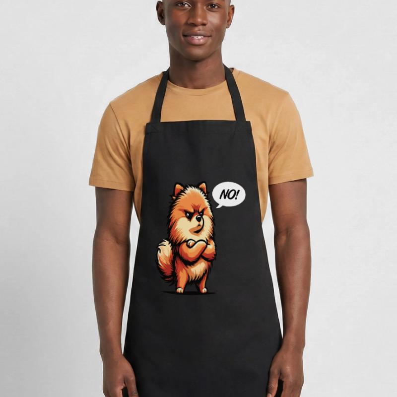 No Pomeranian Dwarf Spitz Dwarf Spitz Holder Spitz Cooking Apron