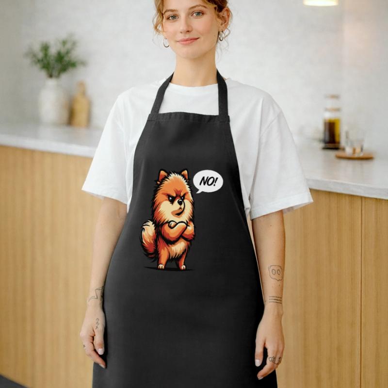 No Pomeranian Dwarf Spitz Dwarf Spitz Holder Spitz Cooking Apron