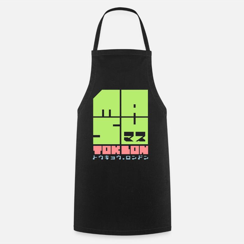 Masu Masu V2 - Tablier de cuisine - noir
