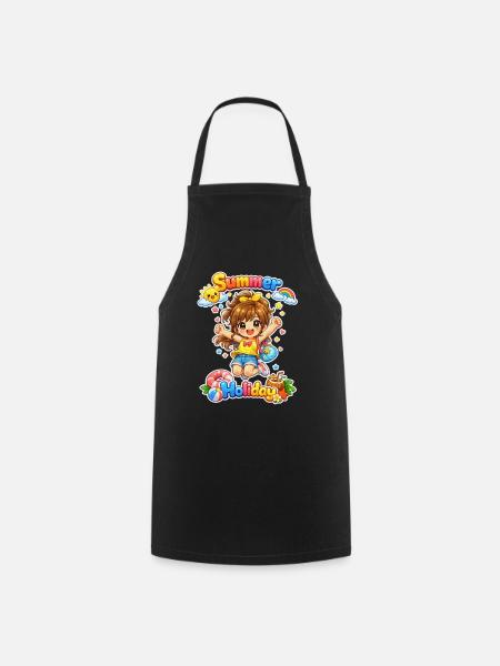 Fille d’été - Tablier de cuisine - noir