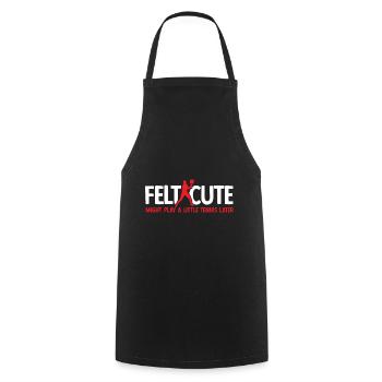 Tennisplatz Spruch Für Tennis - Kochschürze - Schwarz - Vorne - AI Model Male 185 dark (185cm)