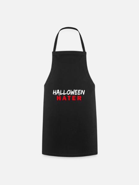 HALLOWEEN Hater - Kochschürze - Schwarz