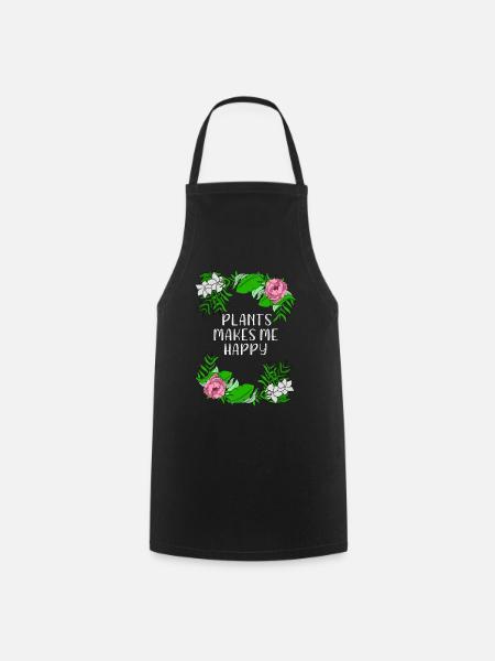 Idée de cadeau fleuriste rose - Tablier de cuisine - noir