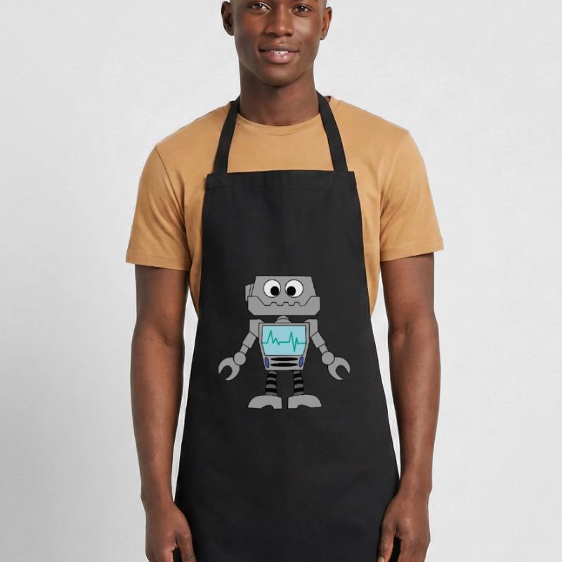 Robot Technology Computer Electronics Idée cadeau Tablier de cuisine