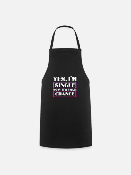 Single - Kochschürze - Schwarz