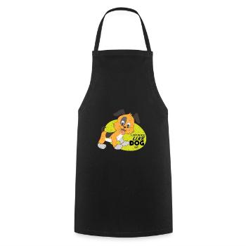 Dog Love Dog Owners Dog Sports Dog Gift - Cooking Apron - black - Front - AI Model Male 185 dark (185cm)