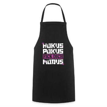 Hokus Pokus Fick Dich Modus Sarkasmus Geschenk - Kochschürze - Schwarz - Vorne - AI Model Male 185 dark (185cm)