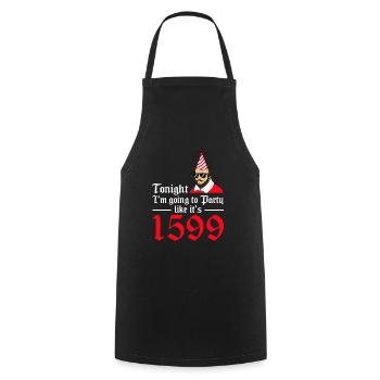 William Shakespeare Theatre Literature - Cooking Apron - black - Front - AI Model Male 185 dark (185cm)