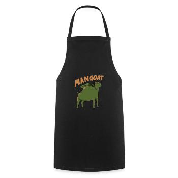 Nourriture pour animaux de compagnie Mago Fruit « magoat » Chèvre - Tablier de cuisine - noir - Devant - AI Model Male 185 dark (185cm)