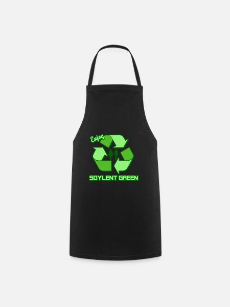 GenieĂen Sie Soylent Green - Kochschürze - Schwarz