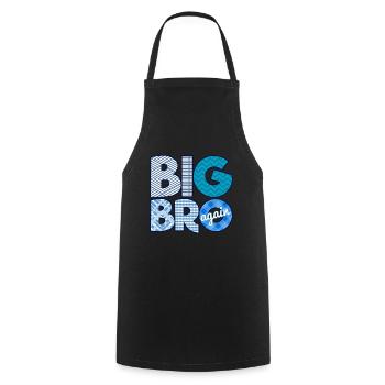 Big Bro Brother Again - Kochschürze - Schwarz - Vorne - AI Model Male 185 dark (185cm)