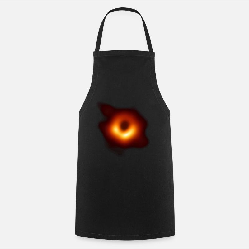 First Black Hole - Cooking Apron - black
