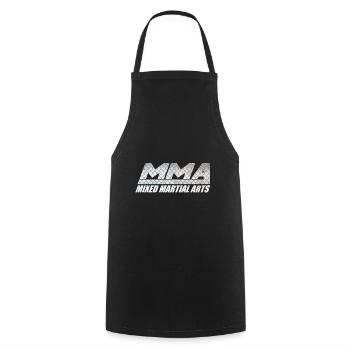 Mixed Martial Arts - Kochschürze - Schwarz - Vorne - AI Model Male 185 dark (185cm)