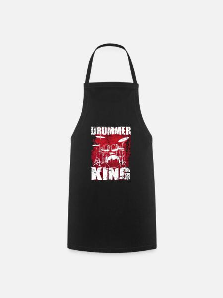 Batterie batterie batteur - Tablier de cuisine - noir