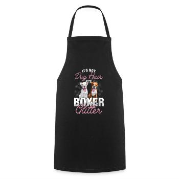 Boxer Dog Dog Owner Dog Lover Puppy Gift - Cooking Apron - black - Front - AI Model Male 185 dark (185cm)