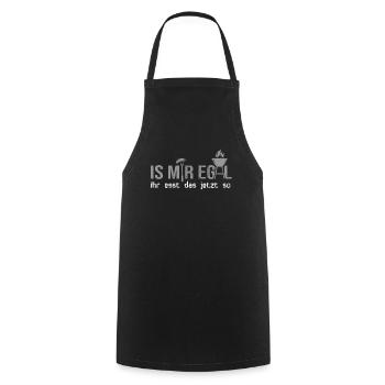 Barbecue Is Mir Egal Ihr Esst Das Jetzt So Geschen - Kochschürze - Schwarz - Vorne - AI Model Male 185 dark (185cm)