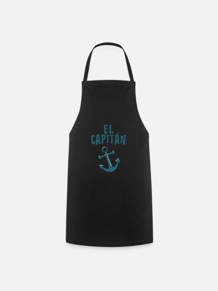 El Capitán - Kochschürze - Schwarz