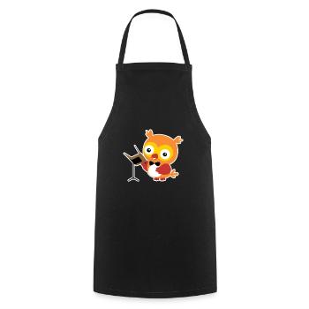 Animal Conductor Orchestra Instrument Musik Geschenk - Kochschürze - Schwarz - Vorne - AI Model Male 185 dark (185cm)