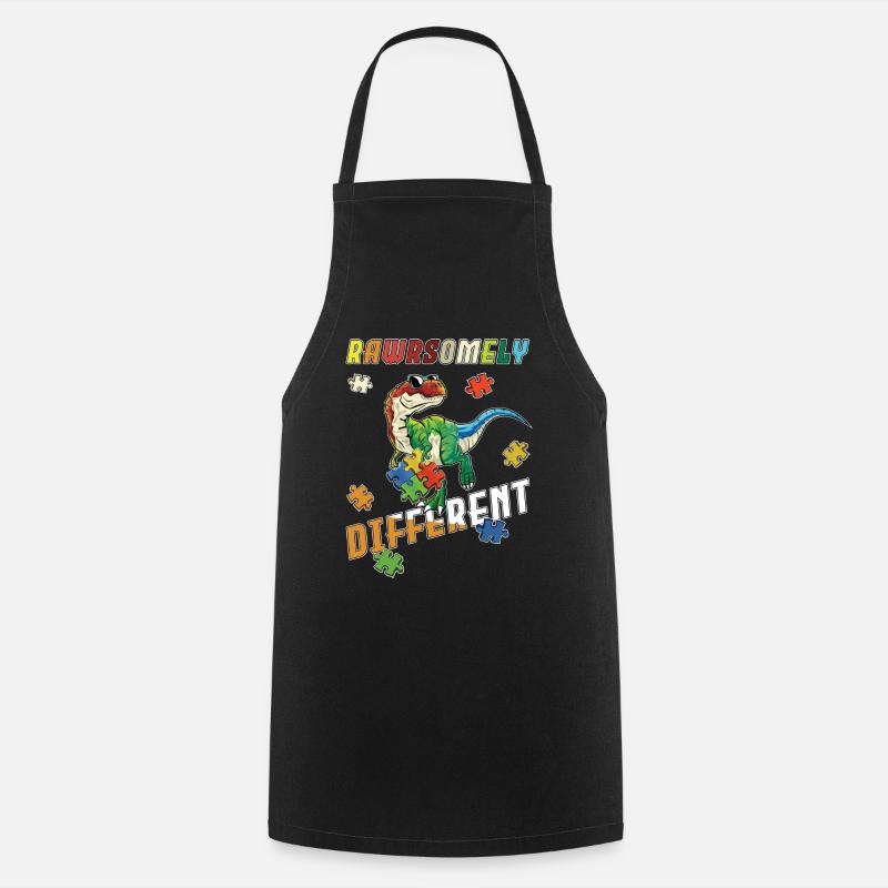 Autism Awareness Day - Cooking Apron - black
