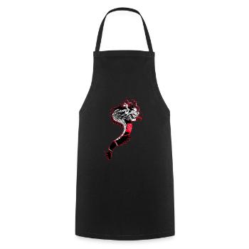 Dragon Chinese Asian Mythology Cool Gift - Cooking Apron - black - Front - AI Model Male 185 dark (185cm)