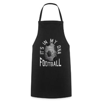 It's In My DNA Football - Kochschürze - Schwarz - Vorne - AI Model Male 185 dark (185cm)