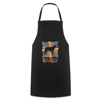 Barsoi Barsoi Vintage - Kochschürze - Schwarz - Vorne - AI Model Male 185 dark (185cm)