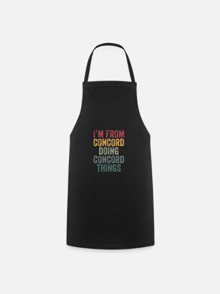 Concord things city - Cooking Apron - black