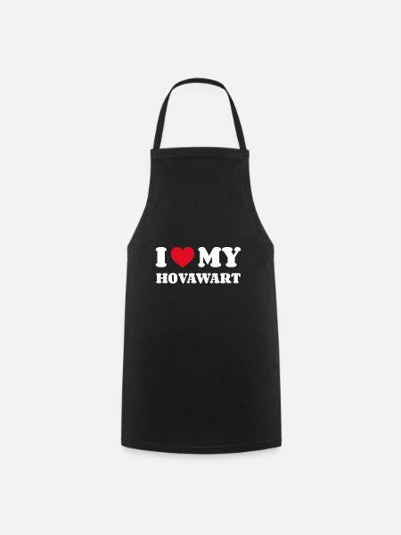 J’aime mon Hovawart - Tablier de cuisine - noir
