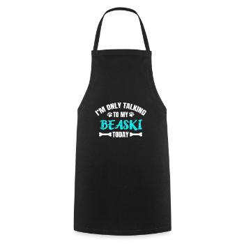 Beaski - Cooking Apron - black - Front - AI Model Male 185 dark (185cm)
