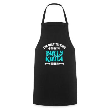 Bully Kutta - Cooking Apron - black - Front - AI Model Male 185 dark (185cm)