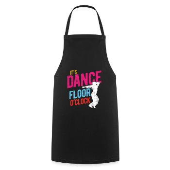 Breakdancing Tanzen für Tänzer - Kochschürze - Schwarz - Vorne - AI Model Male 185 dark (185cm)