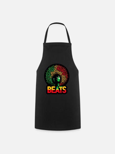 L’AfroBeats - Tablier de cuisine - noir