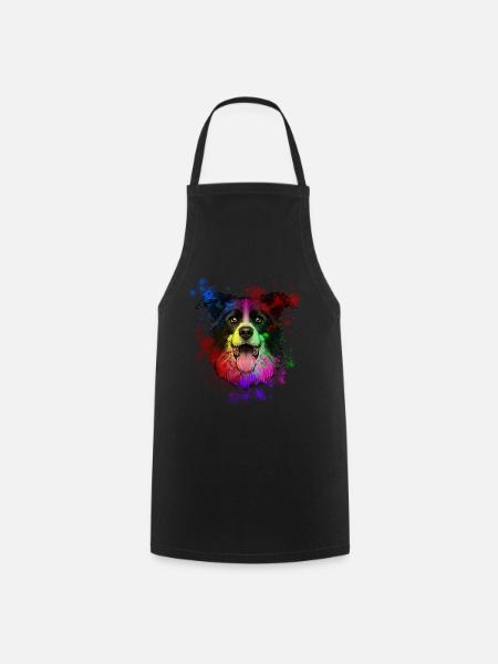Australian Shepherd - Cooking Apron - black