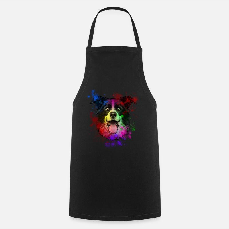 Australian Shepherd - Tablier de cuisine - noir