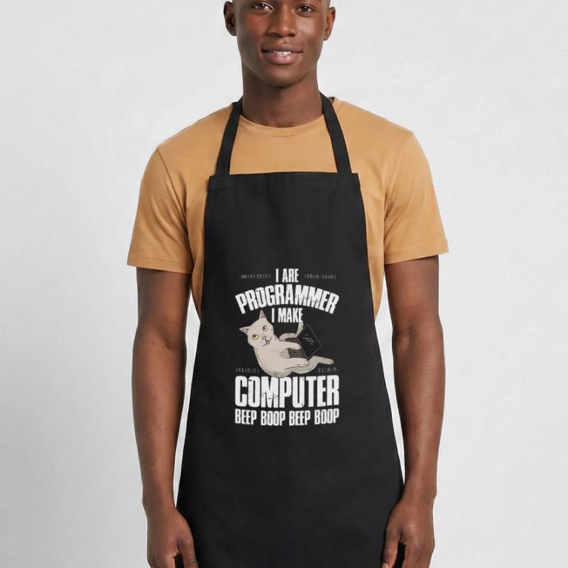 Programmer I Are Programmer Beep Cooking Apron