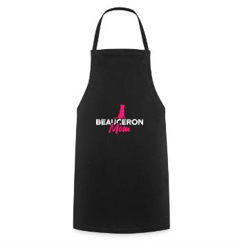 Beauceron mom - Cooking Apron - black - Front - AI Model Male 185 dark (185cm)
