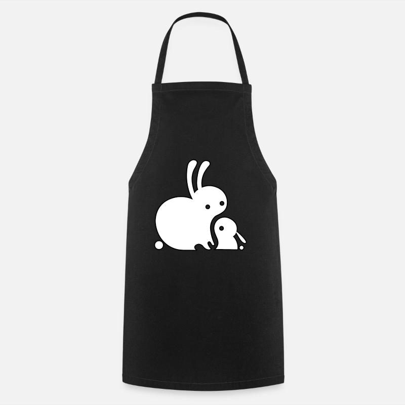 Lapin Lapin Lapin - Tablier de cuisine - noir