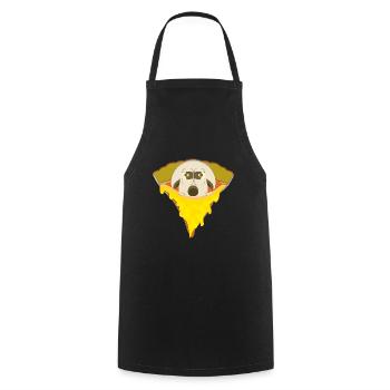 NICE DREAM - Cooking Apron - black - Front - AI Model Male 185 dark (185cm)