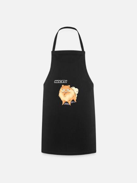 Anxiety - Cooking Apron - black