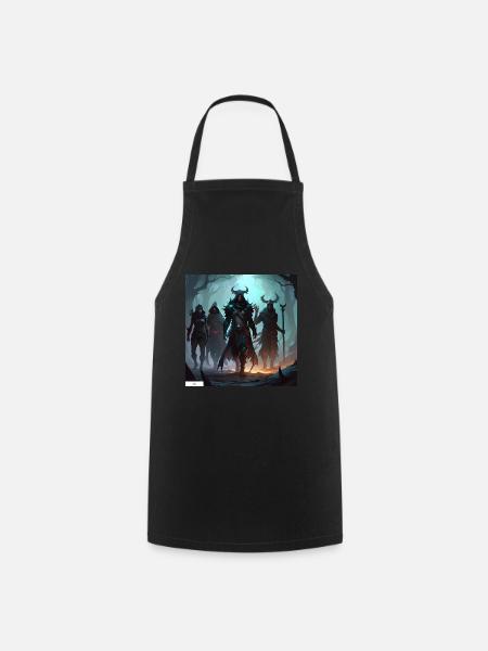 Mages & Sorcerers Friends - Cooking Apron - black