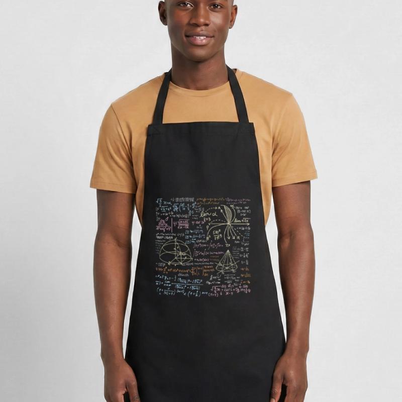 Funny math problem solving Cooking Apron