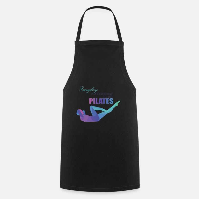 Pilates - Tablier de cuisine - noir