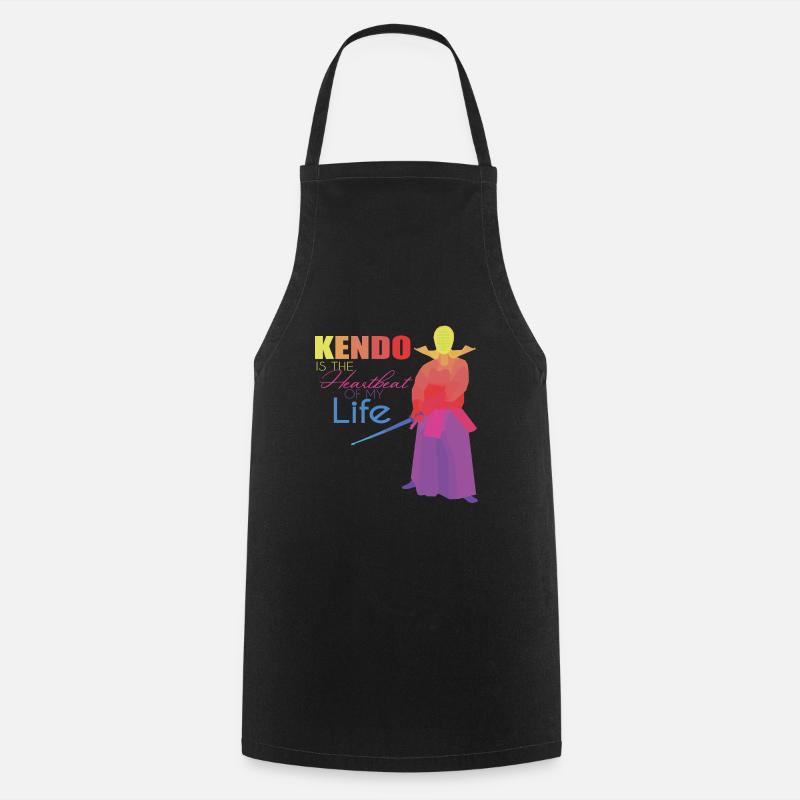 Kendo - Cooking Apron - black