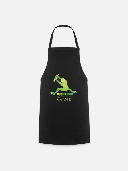 Bouldering - Cooking Apron - black