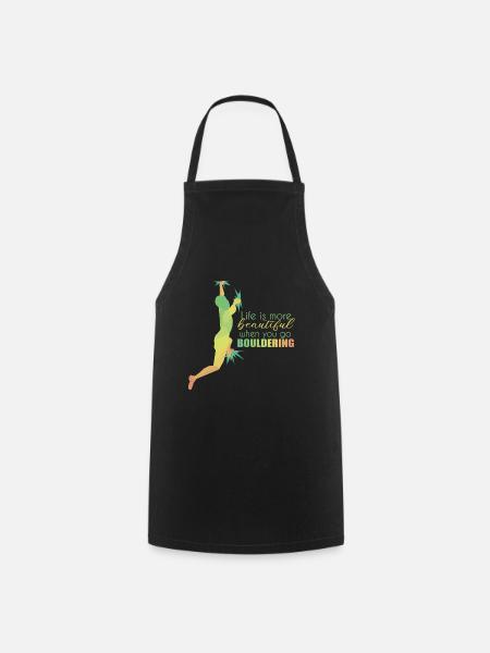 Bouldering - Cooking Apron - black
