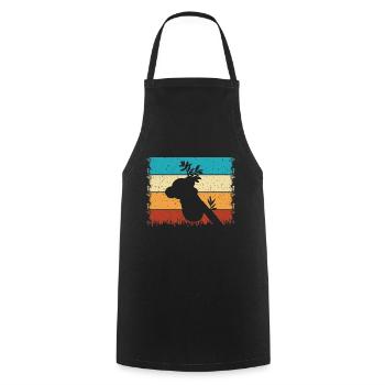 Koala - Tablier de cuisine - noir - Devant - AI Model Male 185 dark (185cm)