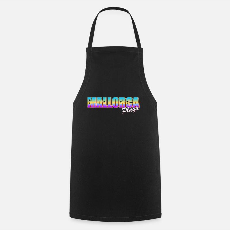 Majorque Playa - Tablier de cuisine - noir
