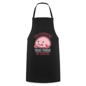 Biologiste marin Poissons d’eau profonde Blob Océan - Tablier de cuisine - noir - Devant - AI Model Male 185 dark (185cm)