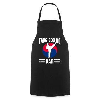 Tang so Do Gift - Cooking Apron - black - Front - AI Model Male 185 dark (185cm)